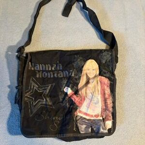 Throwback Hannah Montana Messenger Bag Heavily Worn Distressed‎